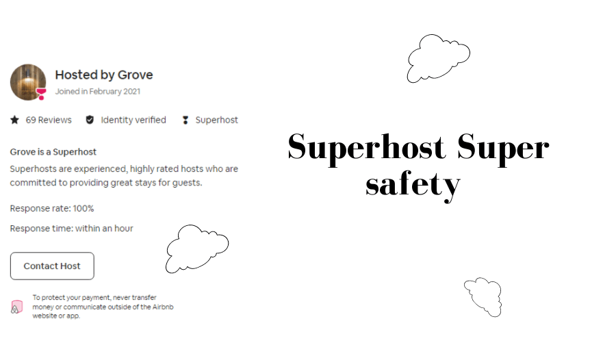Superhost Super safety