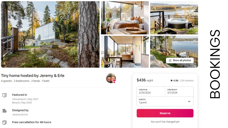 Airbnb listing Description